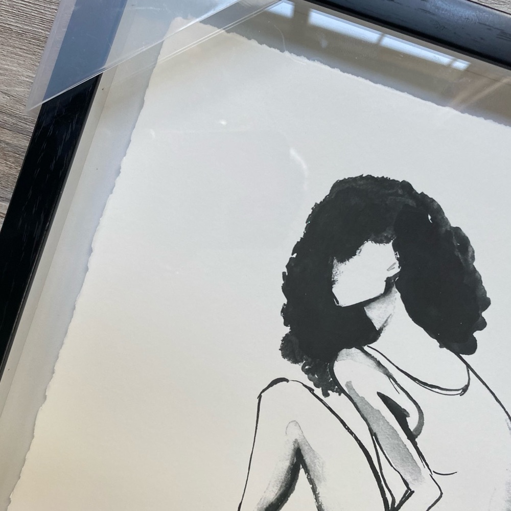 Marmont Hill black and white framed wall art - Picture 2 of 2